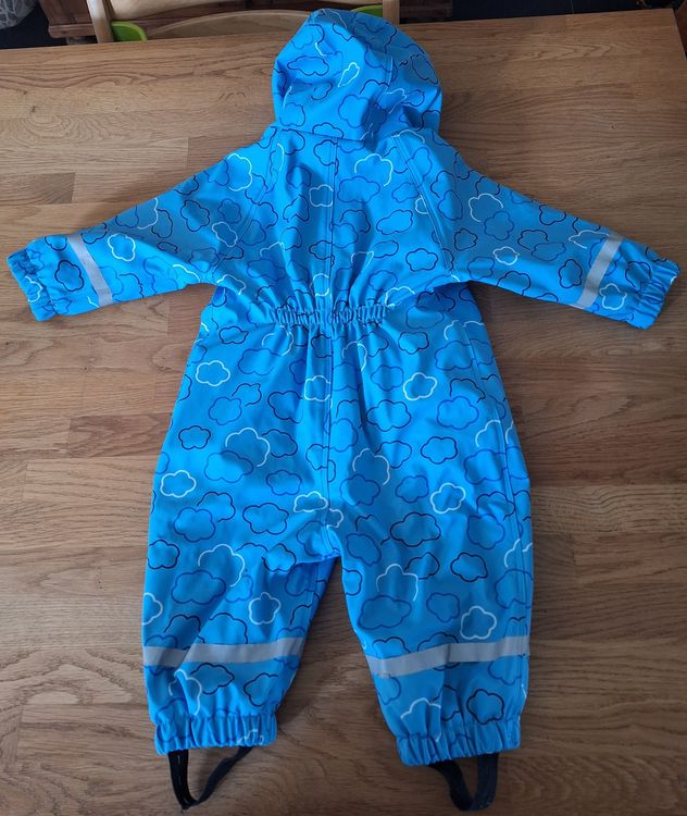 Regenoverall Gefütterter Kids, Matschanzug 80 (Gebraucht) in