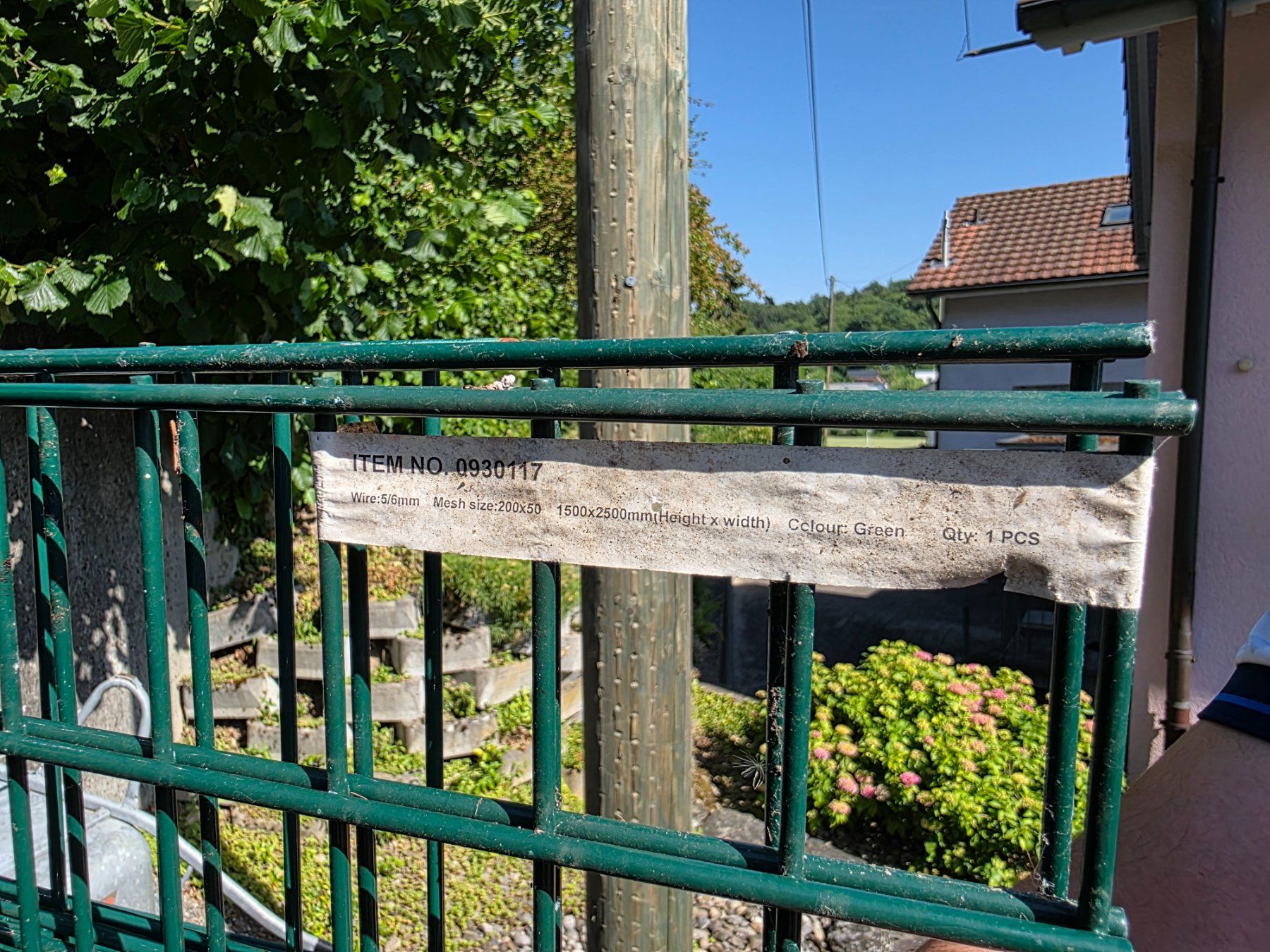 Sichtschutz: Zaun; Doppelstabmattenzaun – Neu (gemäss Beschreibung) aus Oftringen von fuerst-bettina 6