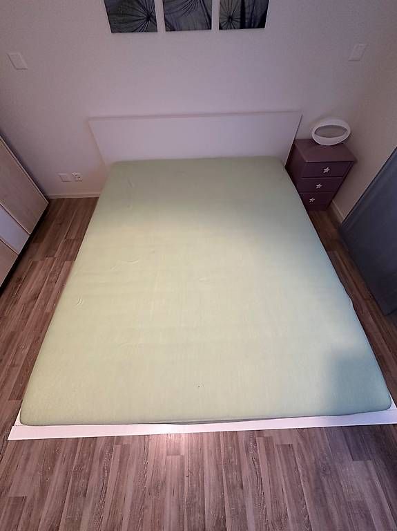 Lits: Malm Bett 160x200 inkl. Matratze – D'occasion à Dornach par F.andrea 1