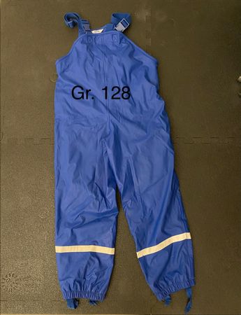 Regenhose Gr. 128 gefüttert