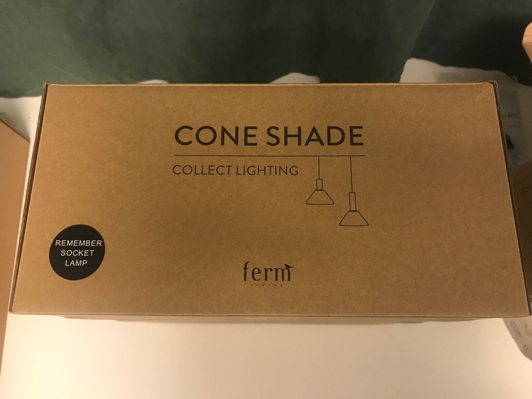 Ferm living Lampen: Hängelampe Ferm Living / Socket Pendelleuchte mit Cone Shade – Neu (gemäss Beschreibung) aus Zürich von Robinejoya 8
