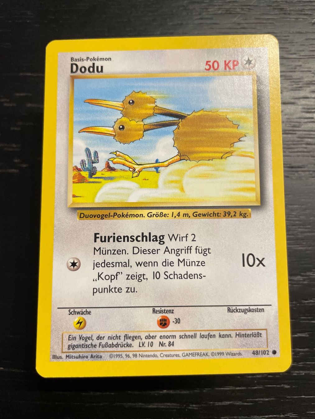 Pokémon Cartes à collectionner: Pokemon Dodu base set 48/102 DE – D'occasion à Hugelshofen par Suimosa