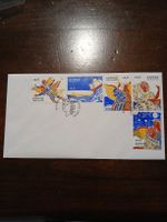 Enveloppe avec timbres Chypre 2014 oblitérés état correct
