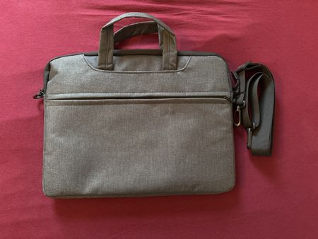 Laptop Tasche Neu grau mit Tragegurt