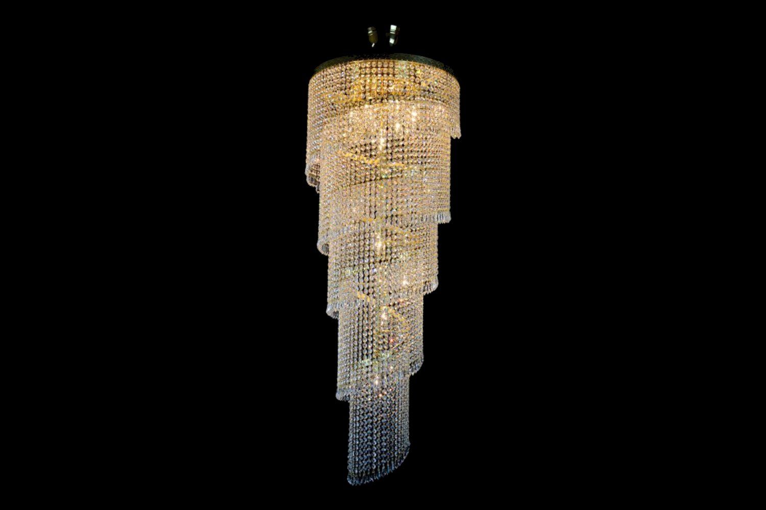 Lampadari & plafoniere: Kronleuchter Babylon 6 Gold – Nuovo e nell'imballaggio originale da Glattfelden venduto da Bohemiancrystal