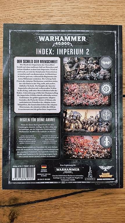 Libri: Warhammer 40K Index: Imperium 1 und 2 – Usato da Grenchen venduto da Nedudddki 2