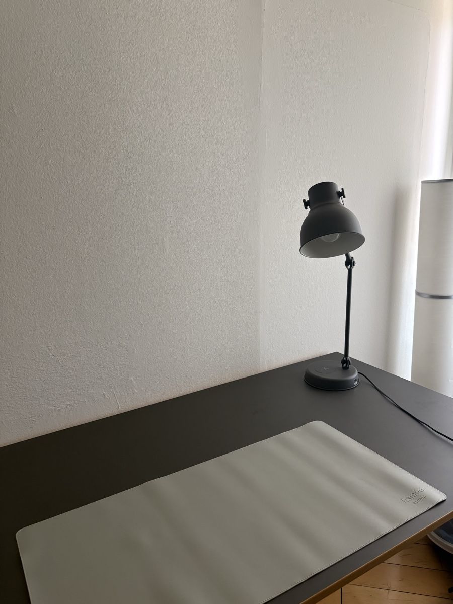 Ikea Lampen: Ikea Tischleuchte, mit Handyladeanschluss, grau – Gebraucht aus Zürich von Lululotta 2