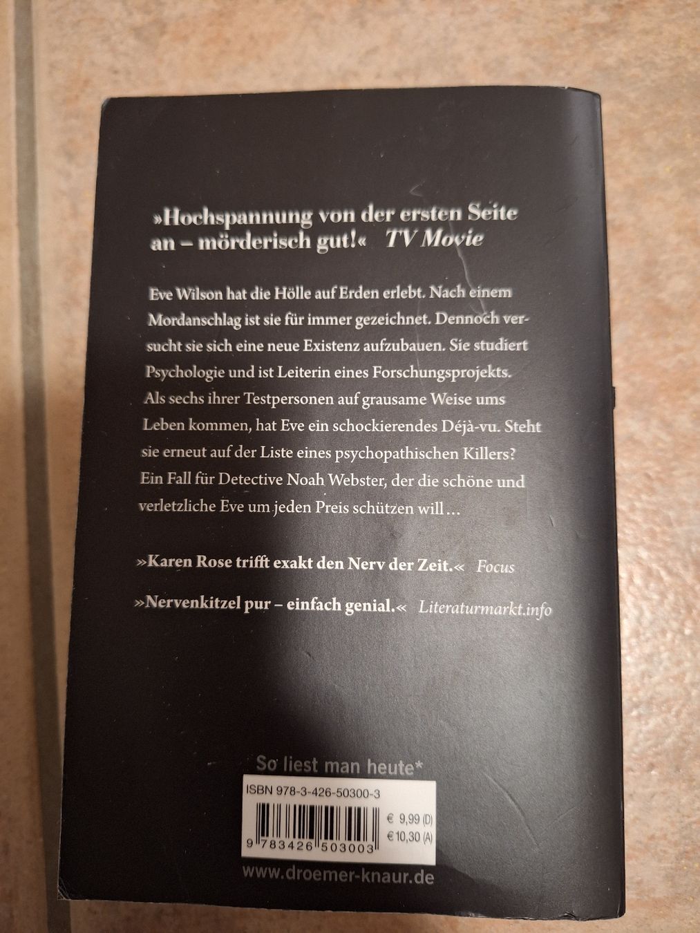 Libri: Karen Rose Todesstoss – Usato da Samstagern venduto da Luzern92 1