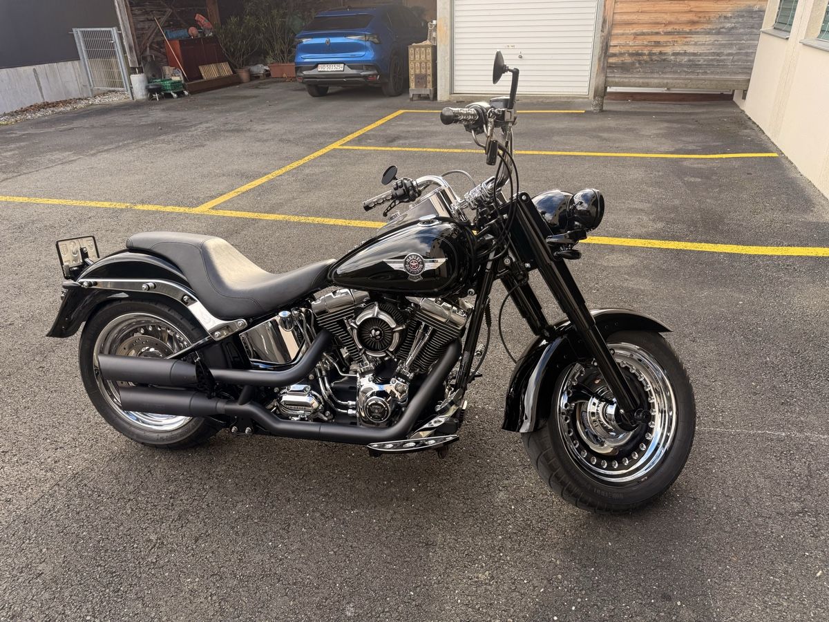 Harley-Davidson Chopper: Harley Davidson Fat Boy – Usato da Val-d'Illiez venduto da LuckLuc 3