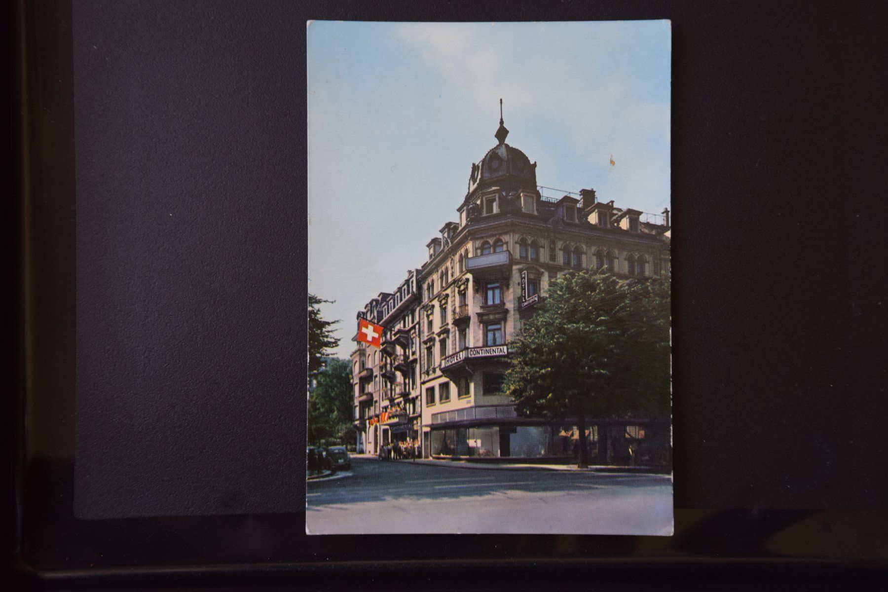 Cartoline postali: AK Luzern, Hotel Continental – Usato da Luzern venduto da CH2018