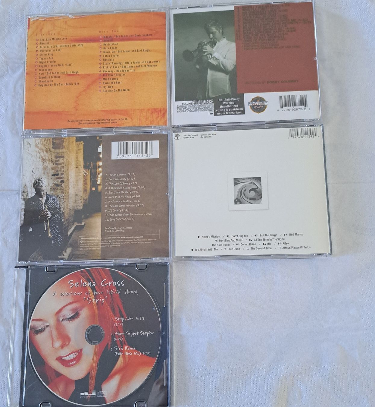 CDs: Bob James, Chris Botti, Jake Wilkinson, Selena Cross – D'occasion à Winterthur par ml2_58mm 1