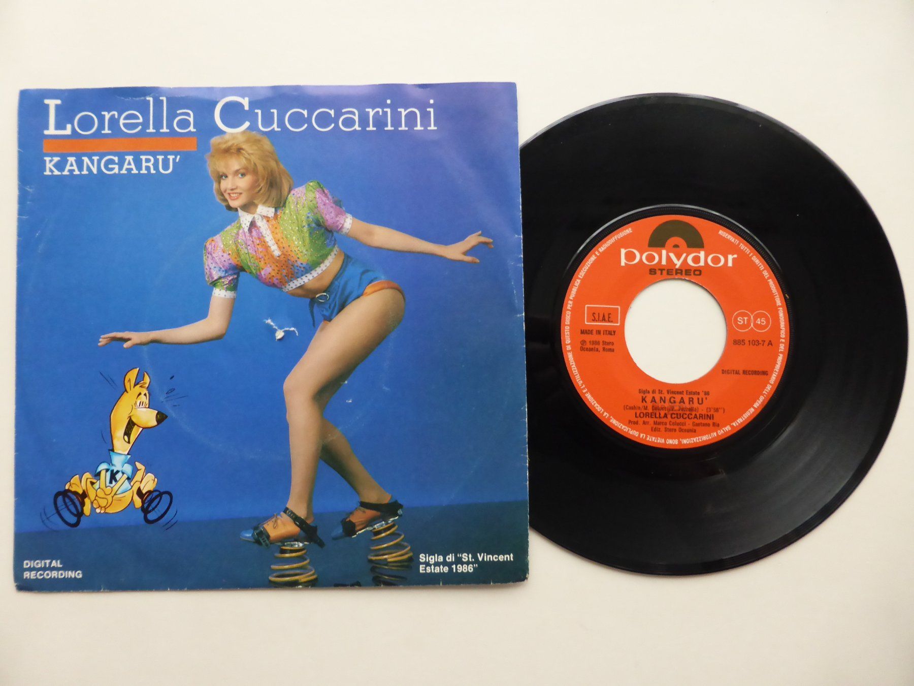 Dischi in vinile: VINYL SINGLE  LORELLA CUCCARINI – Usato da Küssnacht am Rigi venduto da Mondkinder