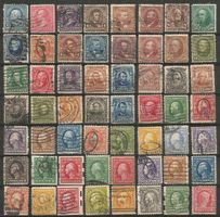 56 Timbres de 1895/1910 ( United States )