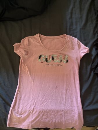 Guess T-Shirt, Grösse M, Rosa, Neuwertig für den Sommer