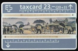 Taxcard 205D_34360 Appenzeller Malerei 23 Fr gebraucht