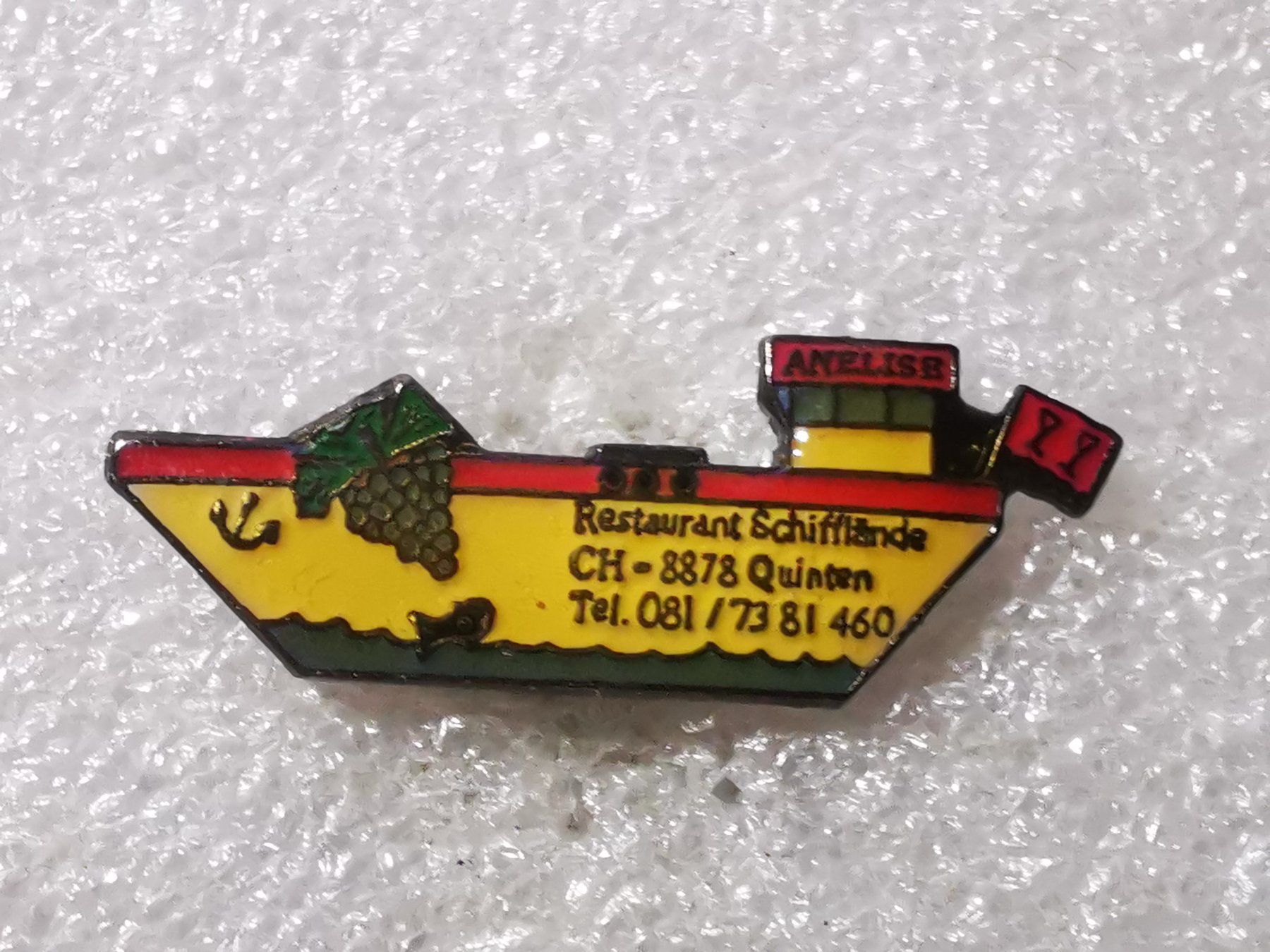 Placchette & Badge: Ansteckpin 101: Restaurant Schifflände – Usato da Oppligen venduto da Pin-Fall-Shop