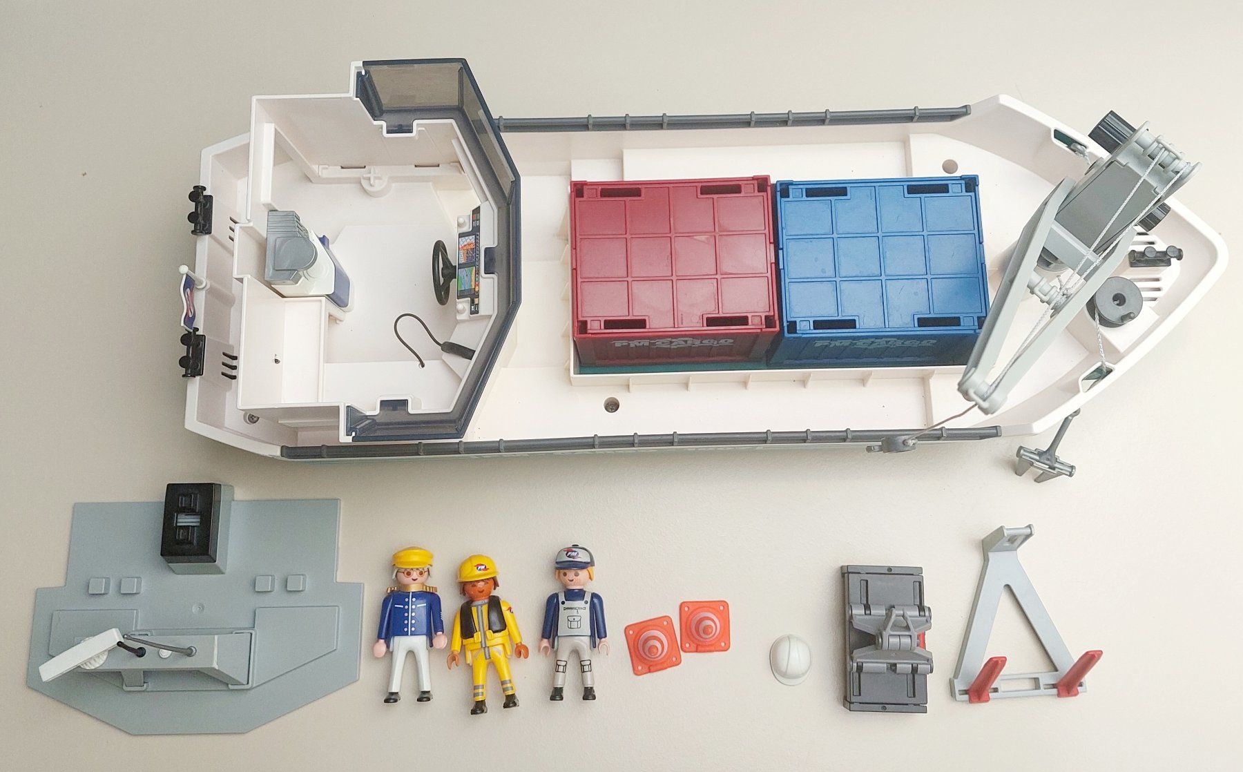 Playmobil Spielzeuge: Playmobil PM Cargo, Containerschiff – Gebraucht aus Endingen von  2