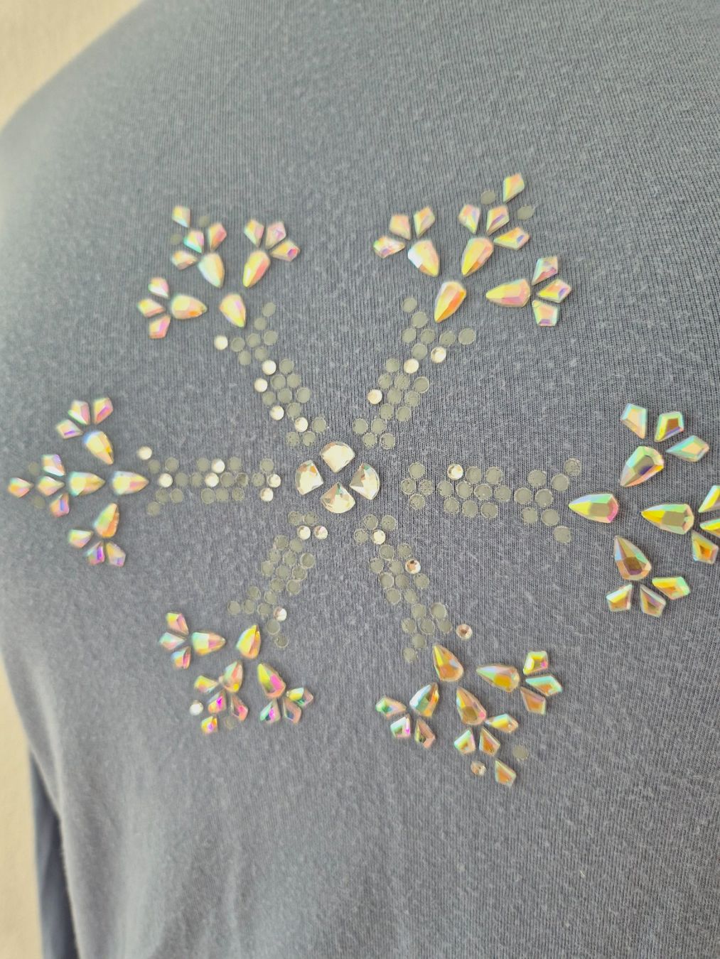 T-shirt: PIZ PALÜ SHIRT PULLI PULLOVER MIR GLITZER S 36 , TOP FREIZEI – Usato da Elsau venduto da the-colorful-side 8