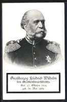 Grossherzog Friedrich Wilhelm von Meckle