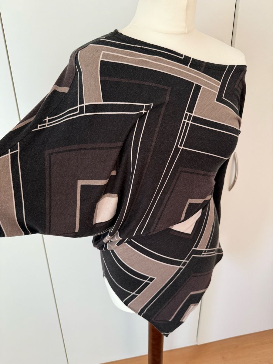 Camicette: Women’s brown patterns blouse - size S – Usato da Fischbach-Göslikon venduto da Vera2109 1