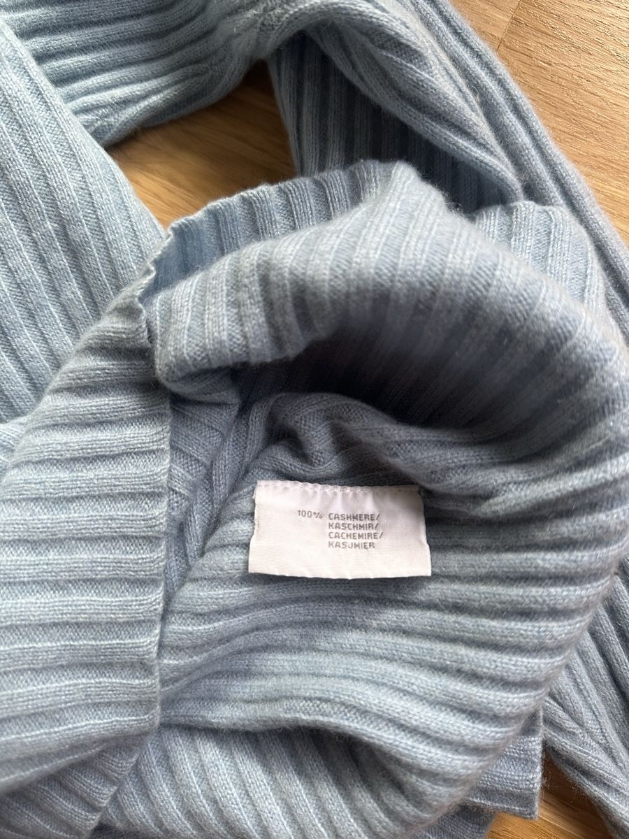 Maglioni & Felpe: Beutler Cashmere Pullover blau Grösse M gerippt – Usato da Basel venduto da donald_duck_313 2