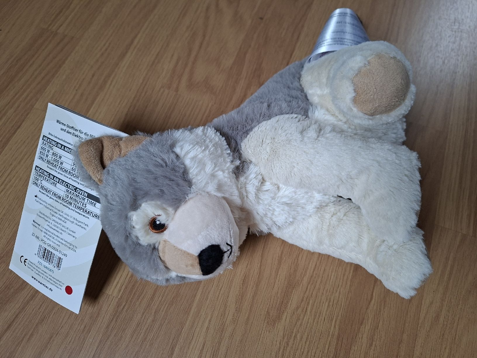 Warmies Sonstige antike Technik & Geräte: Wärme-Stofftier Wolf – Neu und originalverpackt aus Niederried b. Kall von gabber23 1