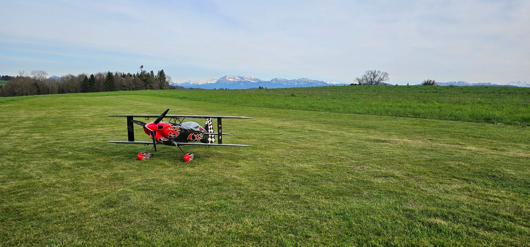Modellismo RC: P3 von Hangar 9 Doppeldecker mit 2m Spannweite – Usato da Zofingen venduto da Scheidi1977 1