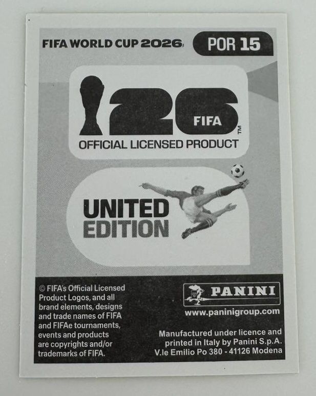 Panini Carte collezionabili: Panini 2026 Ronaldo POR 15 – Usato da Ernetschwil venduto da Ruebli04 1