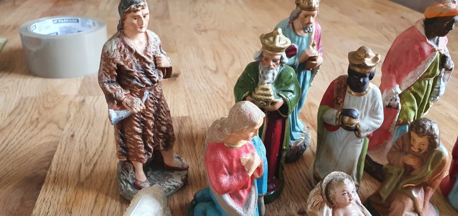 Figuren: Schöne Krippenfiguren – Gebraucht aus Flawil von Naphtali 3