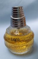 Parfum-Flacon "Lagoa", Glas m. Plastikverschluss, Zerstäuber