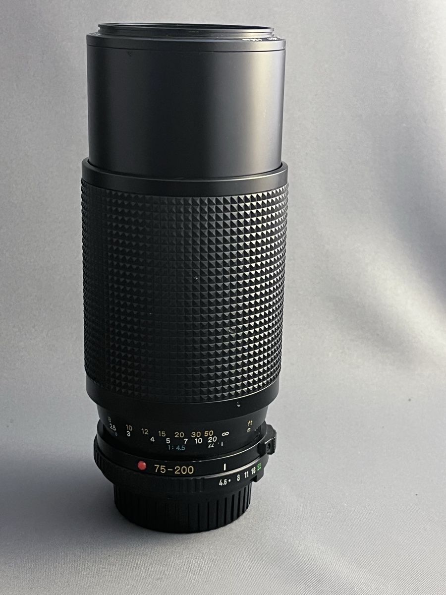 Minolta Objektive: Minolta MD zoom 75-200 f/4.5 – Gebraucht aus Boudry von martin8mum