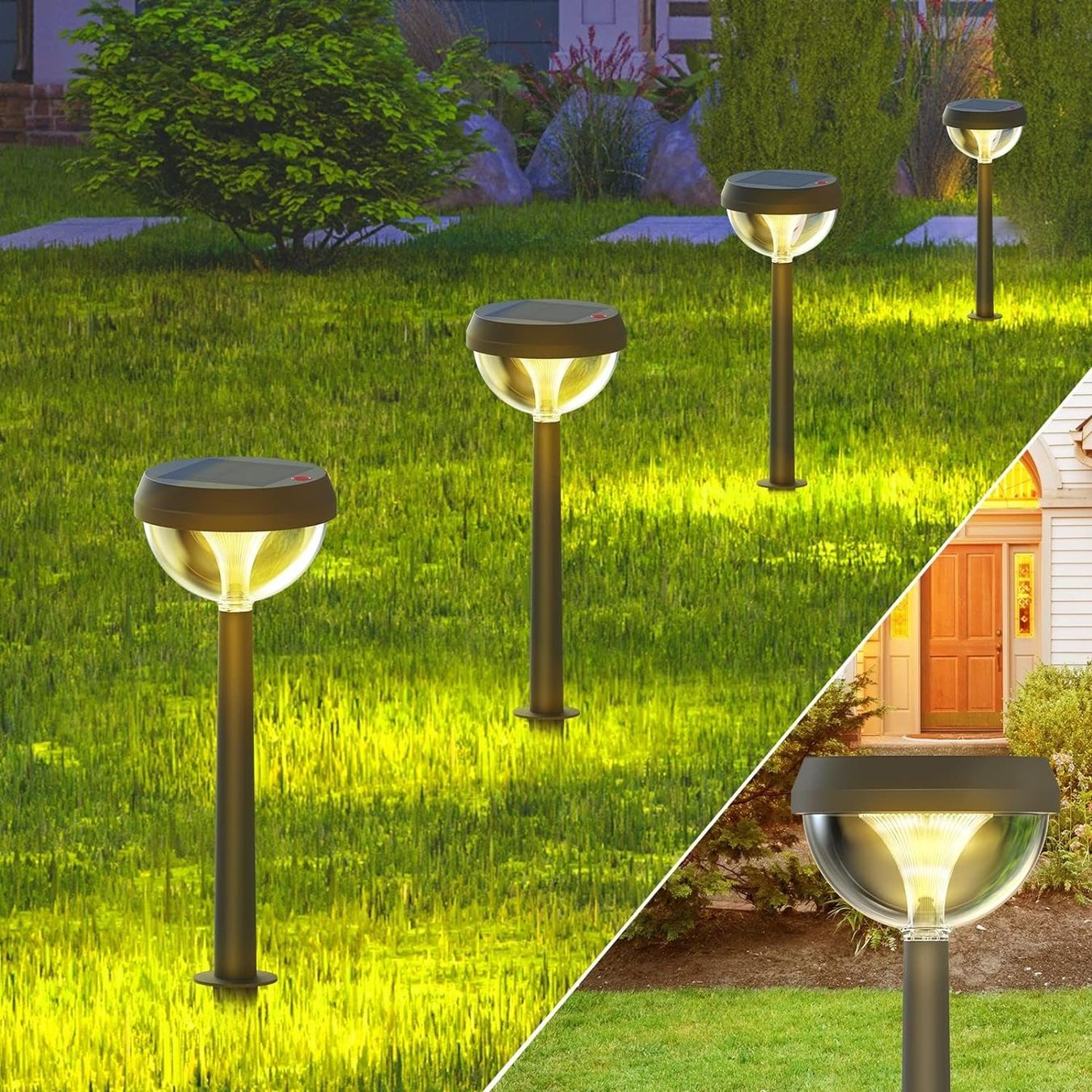Lampade: Solar Wegleuchten, 4 Stück – Nuovo e nell'imballaggio originale da Nuglar venduto da SaleRitter