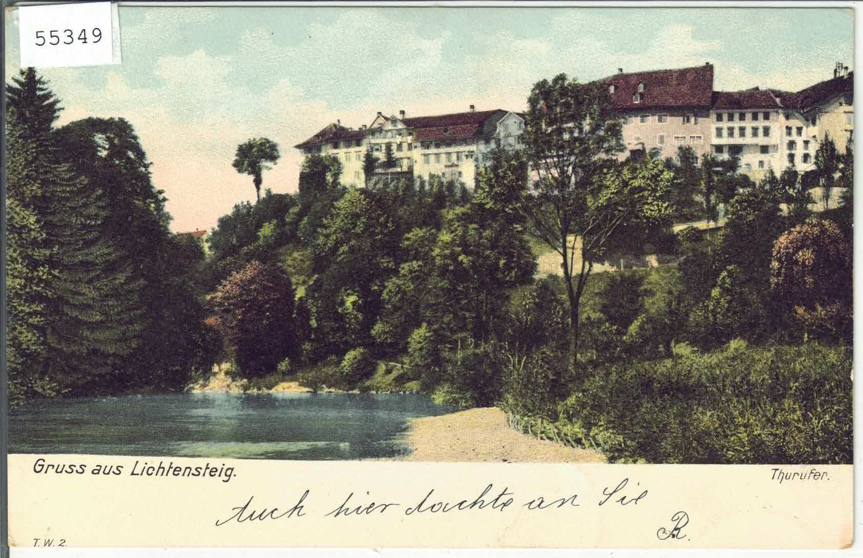 Ansichtskarten: Gruss aus Lichtensteig – Gebraucht aus Ettingen von Kartenplanet