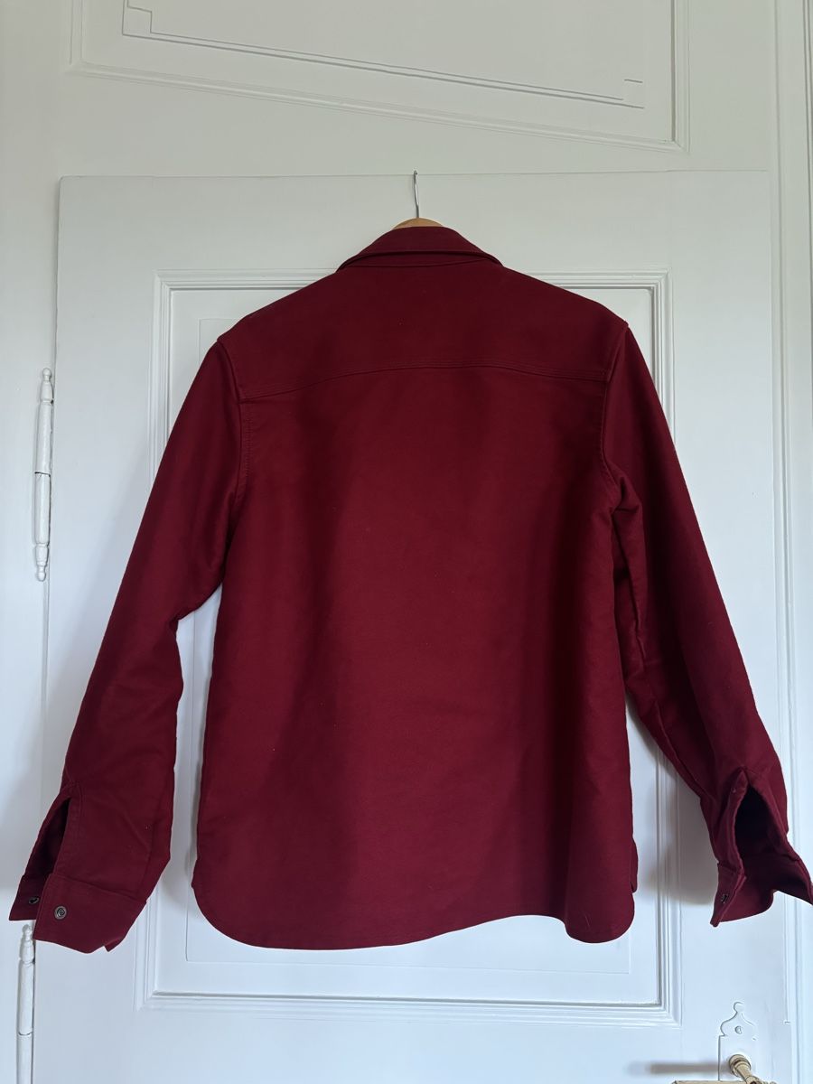 Giacche: Vintage Jacke 100% Baumwolle Rot Gr. M – Usato da Bern venduto da emski 2