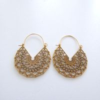 Ohrringe - Ethno Stil - Boho - goldig - Modeschmuck