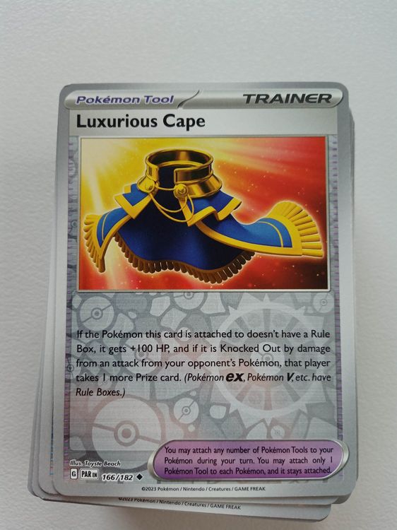 Luxurious Cape Reverse Holo Paradox Rift Pokemon Kaufen auf Ricardo