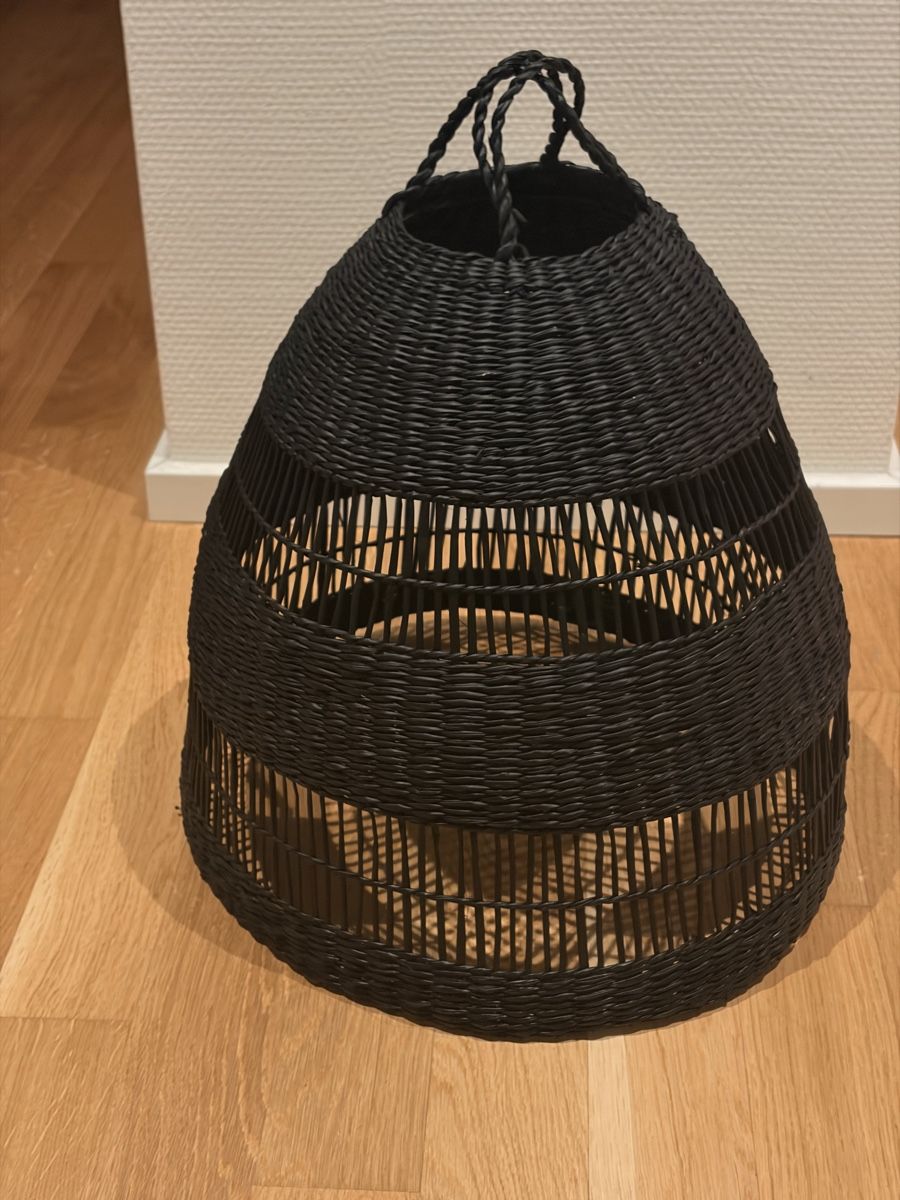 Ikea Lampadari & plafoniere: Lampe Korb schwarz  – Usato da Zürich venduto da Sandraastoll 1