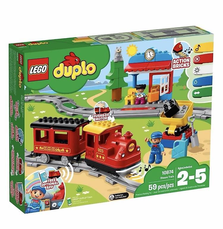 Jouets: Lego Duplo 10874 Dampfeisenbahn – D'occasion à Rottenschwil par ved_5fbg 3
