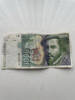 F 602 ) 1000-Peseten-Banknote aus Spanien