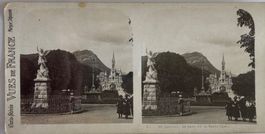 Stereofoto, Lourdes, Frankreich