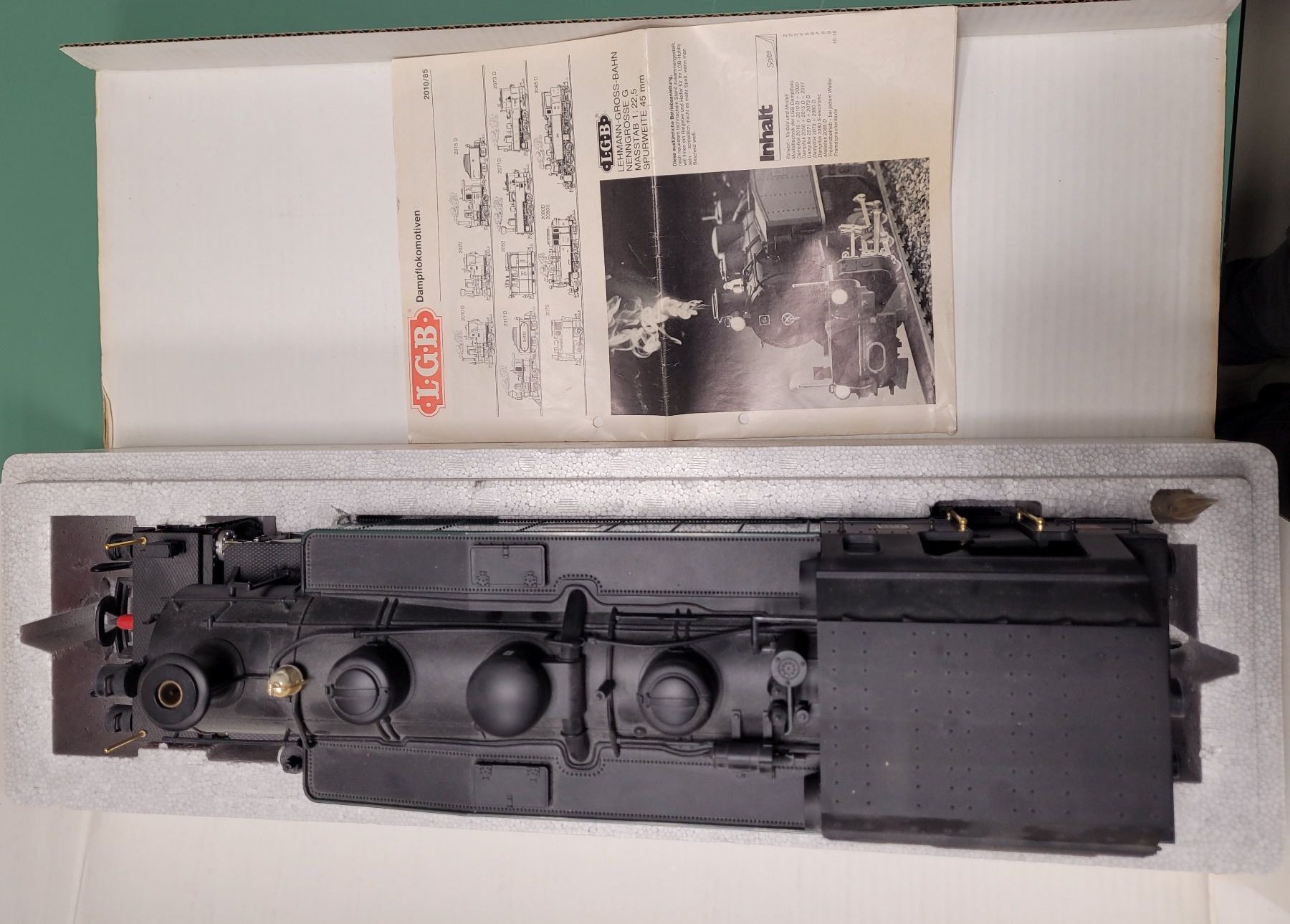 LGB Modelleisenbahnen: Loki, Lehmann 2085D LGB Mallet 2085, Spur G – Gebraucht aus Perlen von AhvidEvG 4