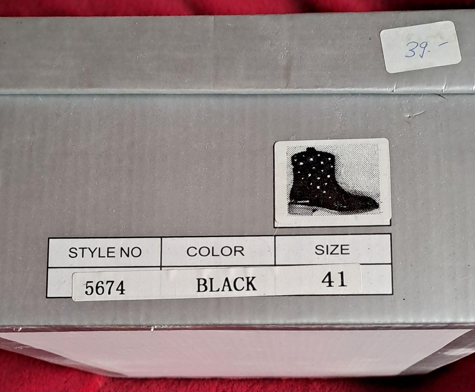 Scarpe da donna: Stiefelette mit Glitzersteinchen Gr.41 – Nuovo e nell'imballaggio originale da Sulgen venduto da Bmabi 1