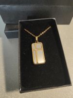 Luis Sumina collier pendentif serti, artisan joallier, 55cm