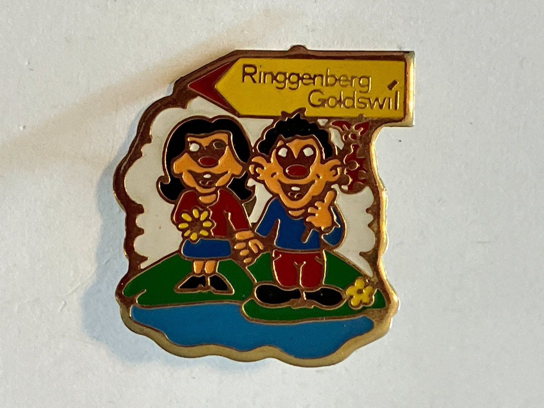 Placchette & Badge: 1 Pin Ringgenberg Goldswil – Usato da Basel venduto da djwwpp