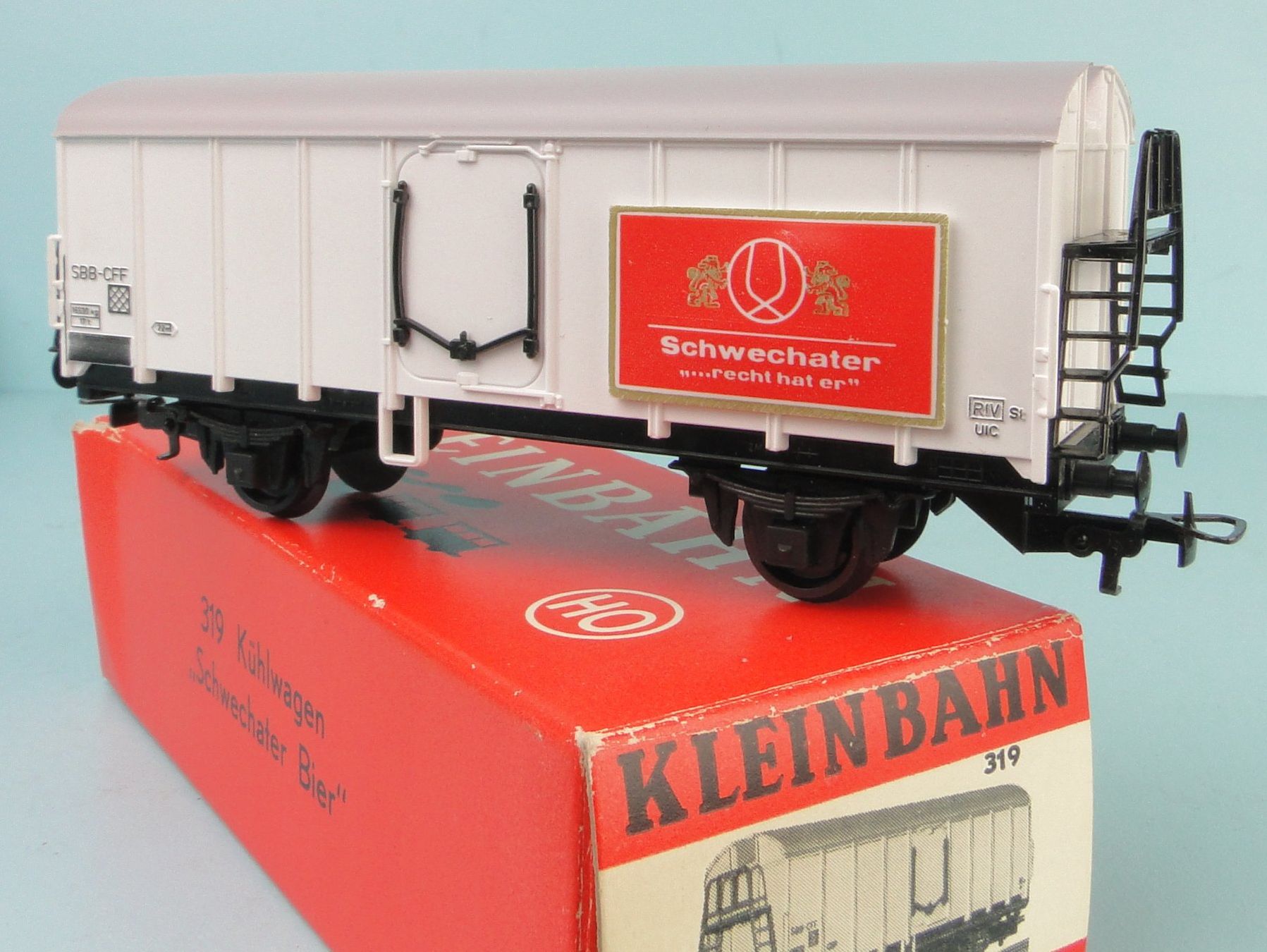 Kleinbahn Modelleisenbahnen: Kleinbahn 319 SBB Schwechater Bier, NEU – Gebraucht aus Bülach von cann11 2