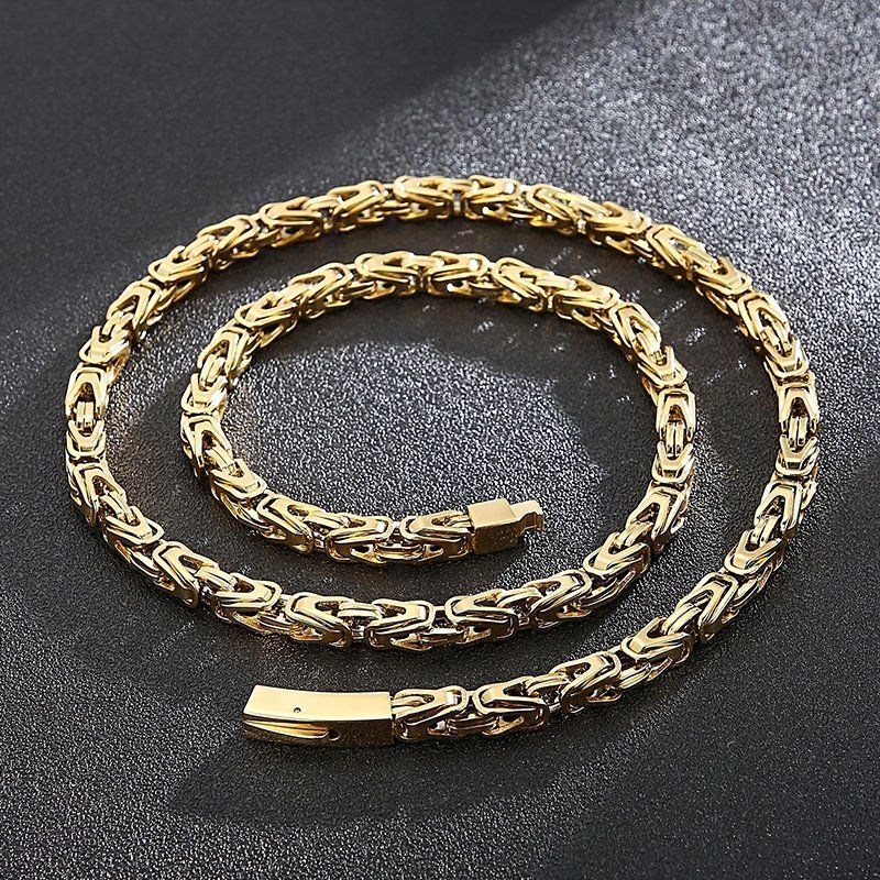 Ketten: Edelstahl Halskette Kette 6mm 65cm – Neu und originalverpackt aus Uerkheim von Kaufoption 2