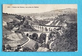 Viaduc de Viaison - Chemin de Fer - Poste Geneve 1912