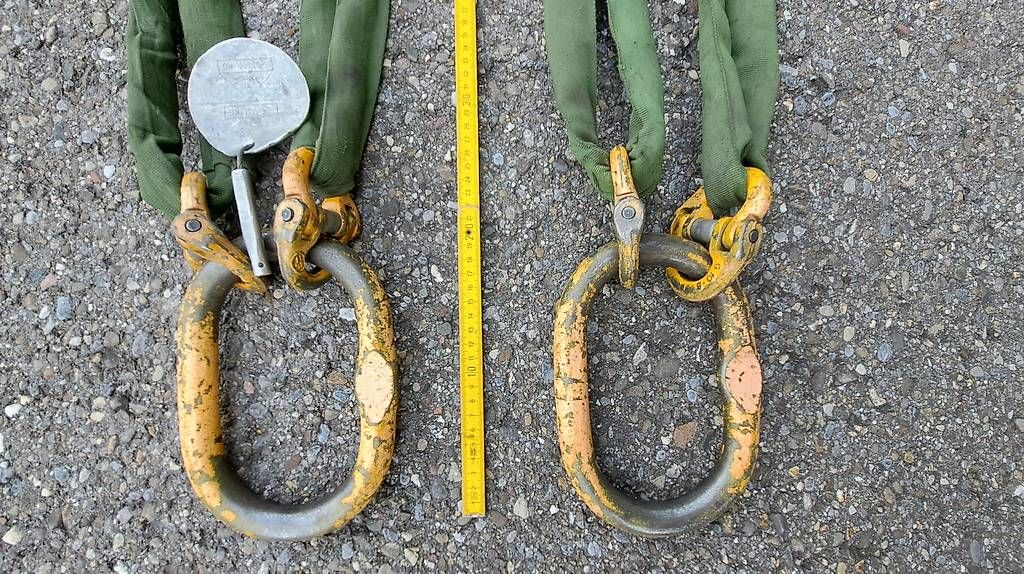 Mehrzweckzüge: 2 Stk. Kettengehänge Bandstrappen – Gebraucht aus Tagelswangen von her_vhc2 2