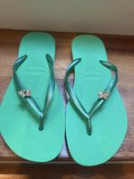 Havaianas Zehentrenner Pistazie Grösse 39/40 neu mit Anhänge