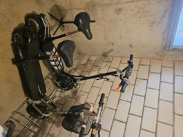 2 e-scooter, alt einer defekt